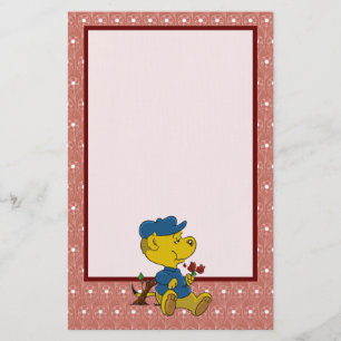 Ferald Eating Rozen Stationery Briefpapier