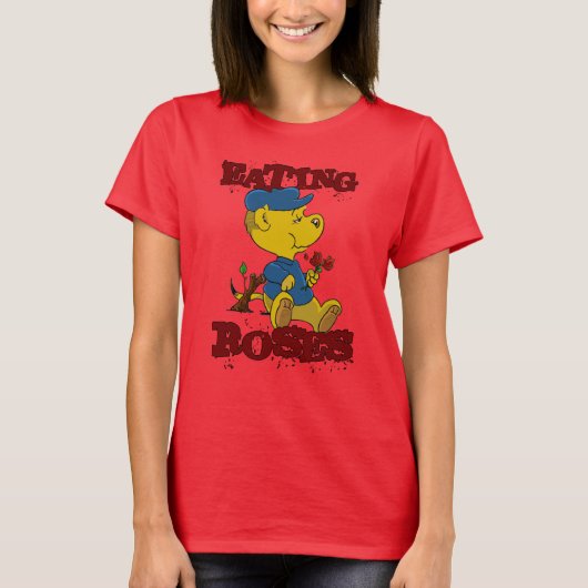 Ferald Eating Rozen T-shirt (Voorkant)