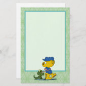 Ferald en de Baby Lizard Stationery Briefpapier (Voorkant / Achterkant)