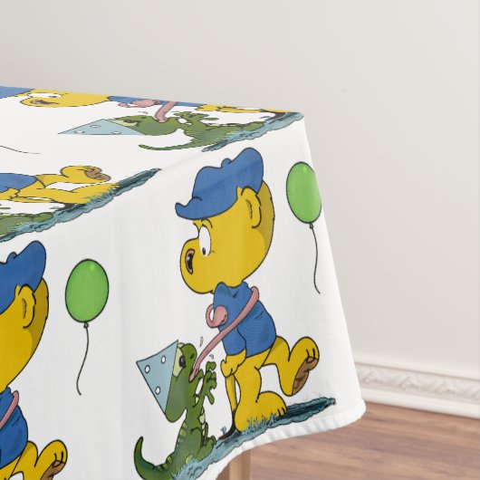 Ferald en de Baby Lizard Tafelkleed (Voorbeeld)