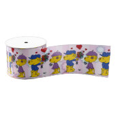 Ferald en Sahsha Ferret Grosgrain Lint (Spoel)