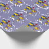 Ferald en Sahsha Ferret Wrapping Paper Cadeaupapier (Hoek)