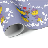 Ferald en Sahsha Ferret Wrapping Paper Cadeaupapier (Rol Hoek)