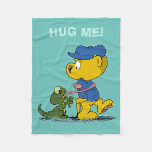 Ferald en The Baby Lizard Fleece Deken