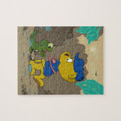 Ferald et Baby Lizard Puzzle (Horizontal)