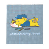 Ferald étant un Bloc-notes créatif (Devant)