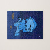 Ferald Feed Blue Jigsaw Puzzle Puzzle (Horizontal)