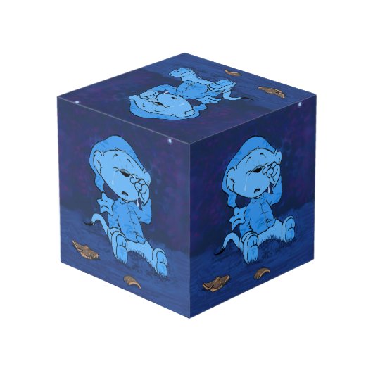 Ferald Feeling Blue Cube Kubus (Achter hoekig)