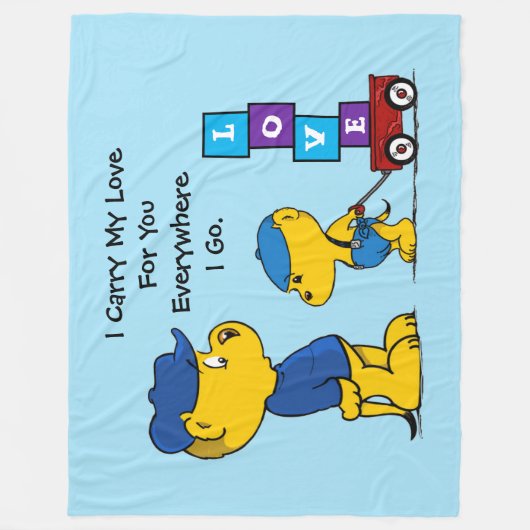 Ferald Fleece Deken (Voorkant)