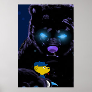 Ferald in de hand van Meany Poster