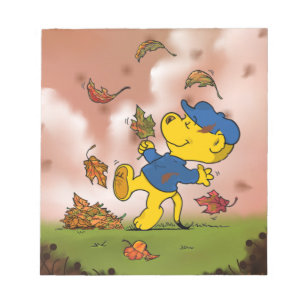 Ferald in het najaar van de zomer notitieblok