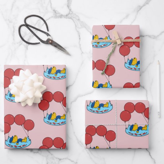 Ferald | Kussenballonnen Inpakpapier Vel (Voorkant)