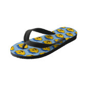 Ferald Laughing Emoji Kinder Teenslippers (Schuin)