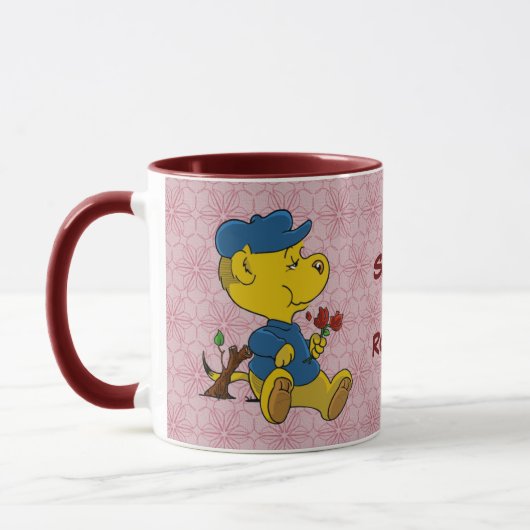 Ferald Mange Mug Rose (Gauche)