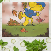 Ferald Parmi Les Feuilles D'Automne Serviettes De  (Plié)