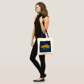 Ferald | Slapende fret Canvas tas (Voorkant (model))