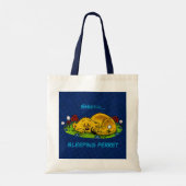 Ferald | Slapende fret Canvas tas (Achterkant)