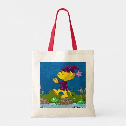 Ferald Slapwand-Canvas tas (Achterkant)