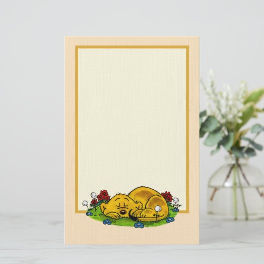 Ferald Sleeping Briefpapier (Staand voorkant)