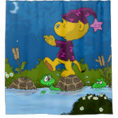 Ferald Sleepwalk Douchegordijn (Voorkant)