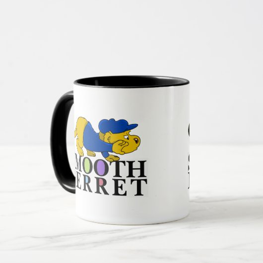 Ferald: Smooth Ferret Mok (Voorkant links)