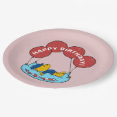 Ferald | Verjaardagsballon Papieren Bordje (Gekanteld)