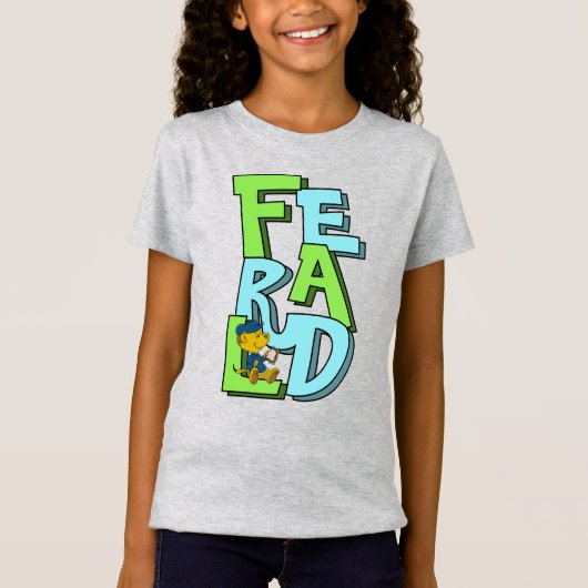 Ferald zit op zijn naam t-shirt (Voorkant)