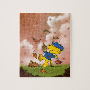 Ferald's Autumn Leaves Jigzaag Puzzle Legpuzzel