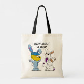 Ferald's Bunny Suit Tote Bag (Achterkant)