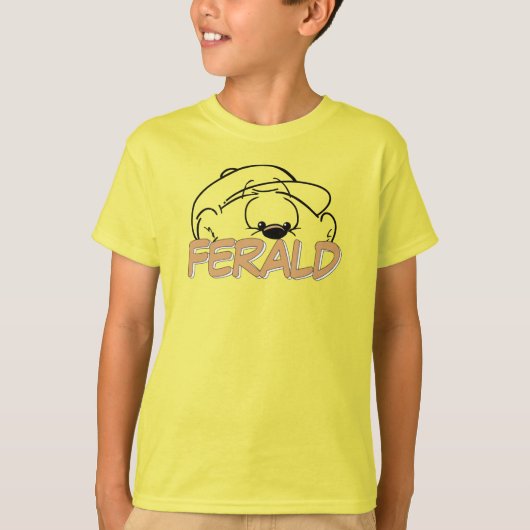 Ferald's gezicht en naam t-shirt (Voorkant)
