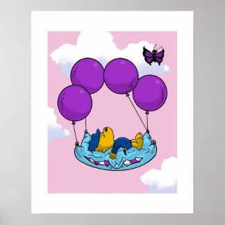 Feralds Kussenballonnen Poster