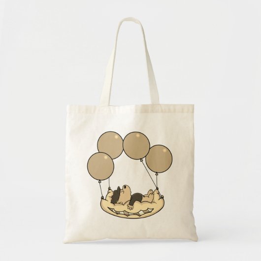 Ferald's kussenballonnen tote bag (Voorkant)