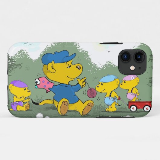 Ferald's Little Cousins Hoesje-Mate iPhone Case (Achterkant (horizontaal))