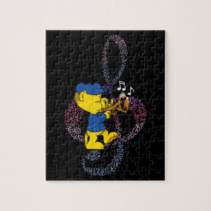 Ferald's Musical Rumpus. Jigzaag Puzzle Legpuzzel