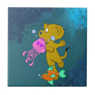 Ferald's Swim Tegeltje