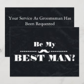 Feras-tu mon témoin Invitation (Devant / Derrière)