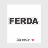 FERDA - Letterkenny Sticker (Vel)