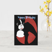 Ferdie Frenchie Kaart (Gele Bloem)