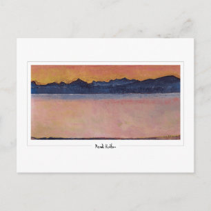 Ferdinand Hodler #104 - Carte postale Art