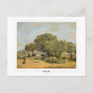 Ferdinand Hodler #155 - Carte postale d'art fin