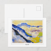 Ferdinand Hodler #168 - Carte postale Art (Devant / Derrière)