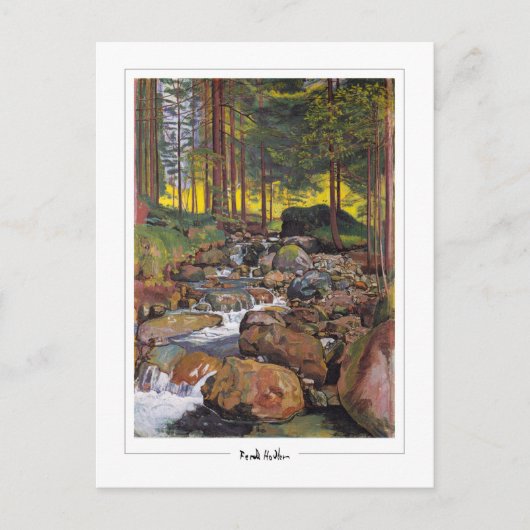 Ferdinand Hodler #24 - Carte postale d'art (Devant)
