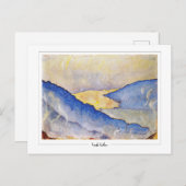 Ferdinand Hodler #54 - Kunstmatig Briefkaart (Voorkant / Achterkant)