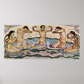 Ferdinand Hodler - De dag Poster