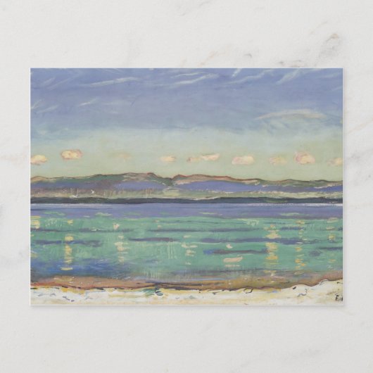 Ferdinand Hodler- Landschap met ritme Briefkaart (Voorkant)