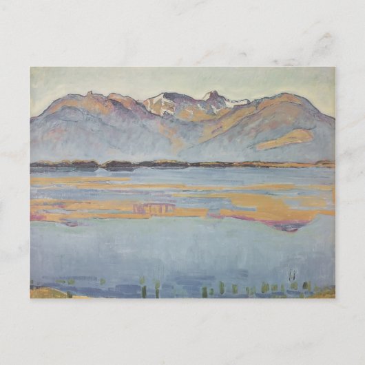 Ferdinand Hodler- Montanasee Briefkaart (Voorkant)