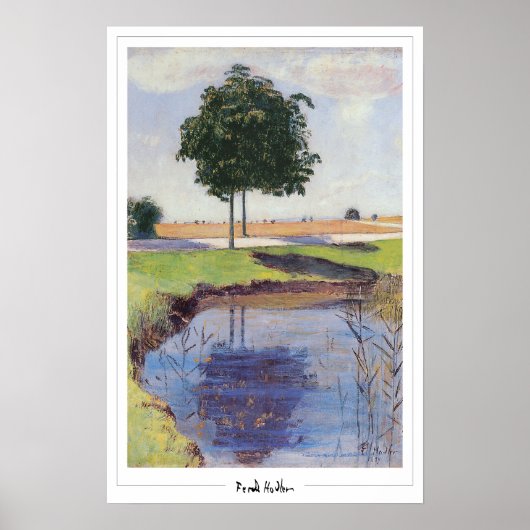 Ferdinand Hodler Zedign Affiche d'art #51 (Devant)