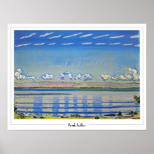 Ferdinand Hodler Zedign Art Poster #124 (Voorkant)