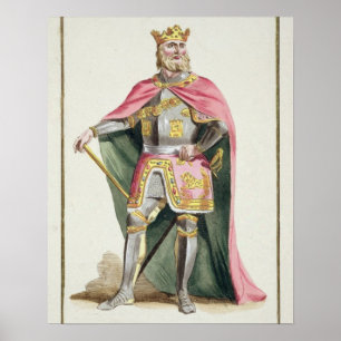 Ferdinand I (1379-1416) King of Aragon from 'Receu Poster