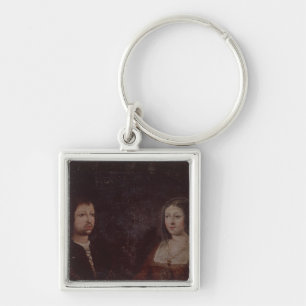 Ferdinand II van Aragón en Isabella I van Castili Sleutelhanger